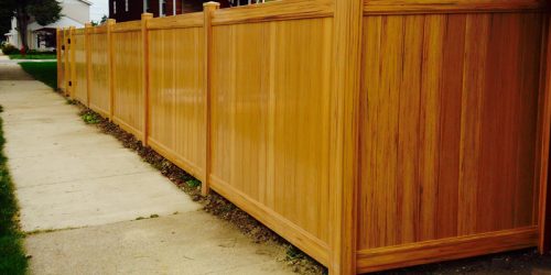 Color Privacy Fence